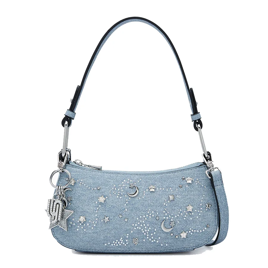 Túi Đeo Vai Nữ Lyn Stellar Infinite Shoulder Bag - Blue Variation 2 L25FBWA117 Màu Xanh Blue