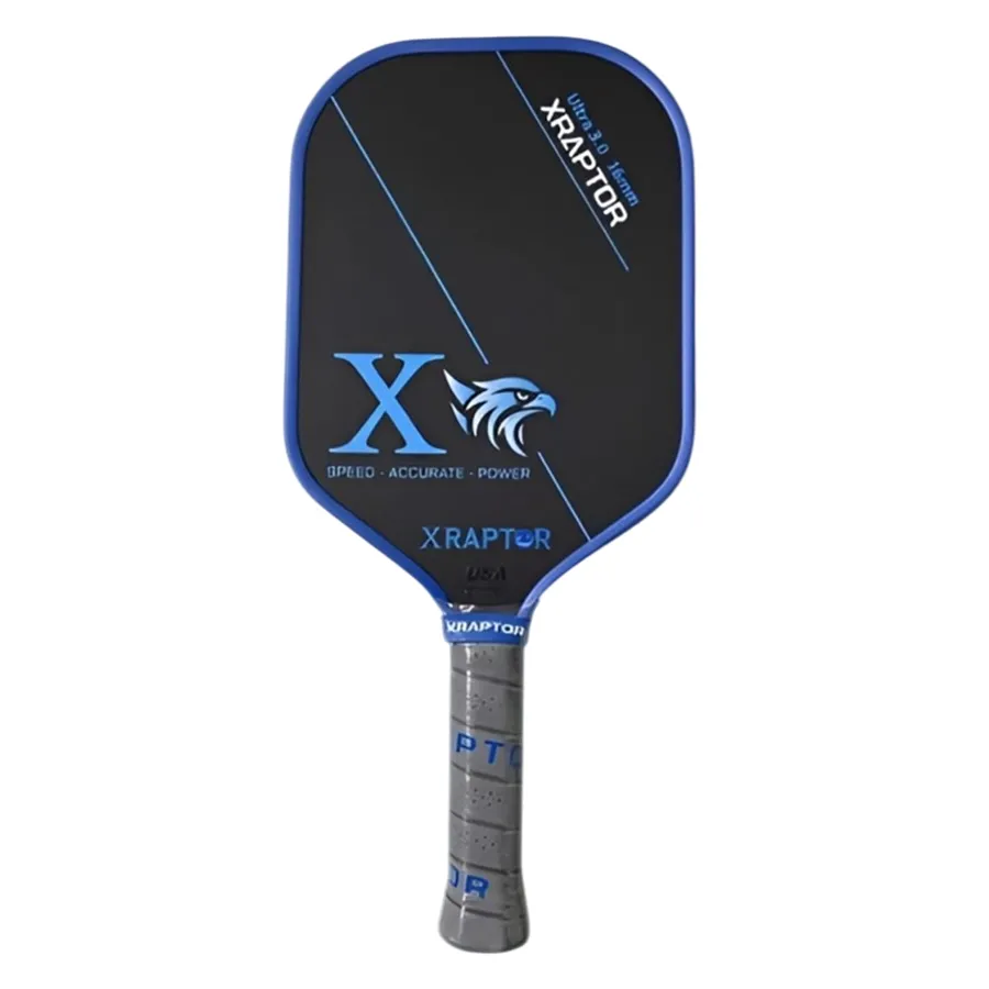 Vợt Pickleball XRaptor 3.0 Màu Đen Xanh Size 14mm