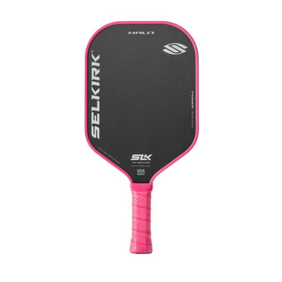 Vợt Pickleball Selkirk Sport SLK Halo Max Gen 1 13mm Paddle Màu Hồng Đen