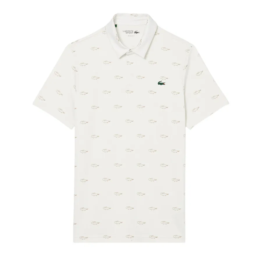 Áo Polo Nam Lacoste Ultra-dry DH5175 4KF Màu Trắng Size 3