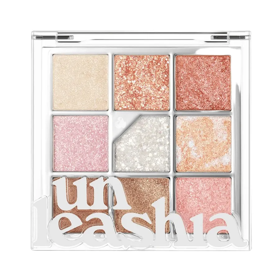 Bảng Phấn Mắt 9 Ô Unleashia Glitterpedia Eye Palette No.1 All Of Glitter