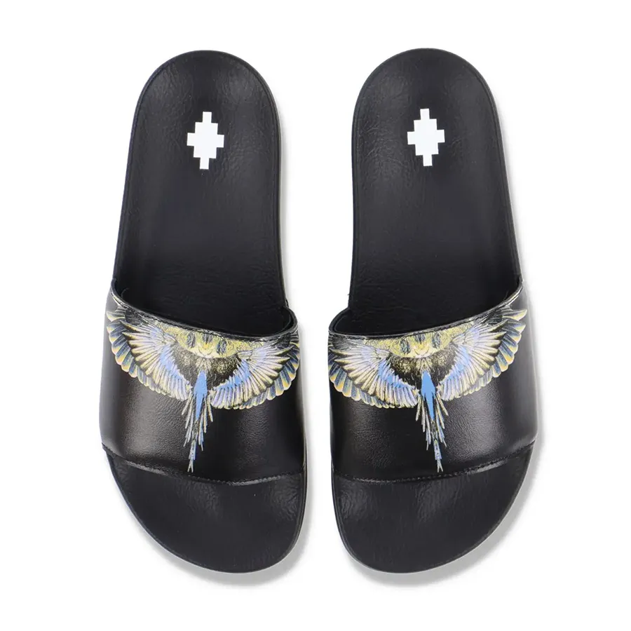 Dép Nam Marcelo Burlon In Gomma Nero taglia Màu Đen Size 40