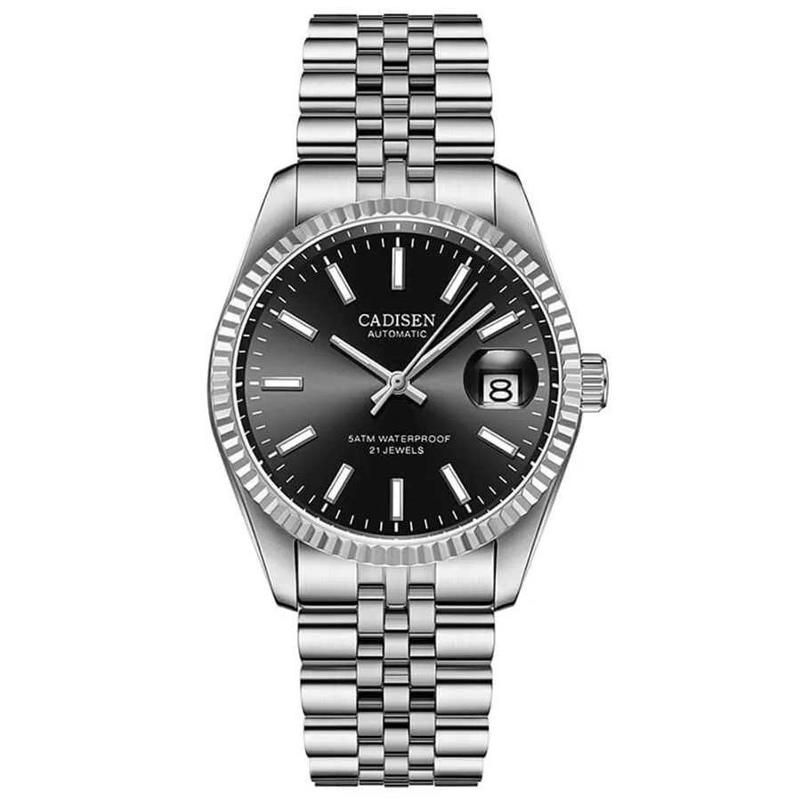 Đồng Hồ Nam Cadisen C8053G-T2 Màu Bạc Đen