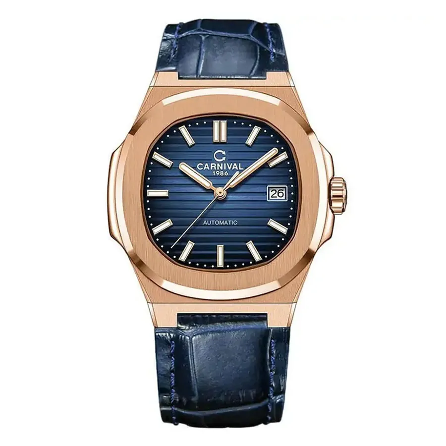 Đồng Hồ Nam Carnival Automatic 8108G1-VH-DD-X Màu Xanh