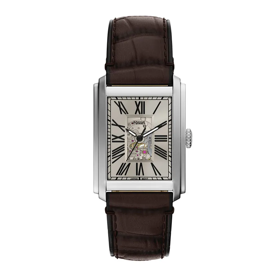 Đồng Hồ Nam Fossil Carraway Leather Watch ME3272 Màu Nâu