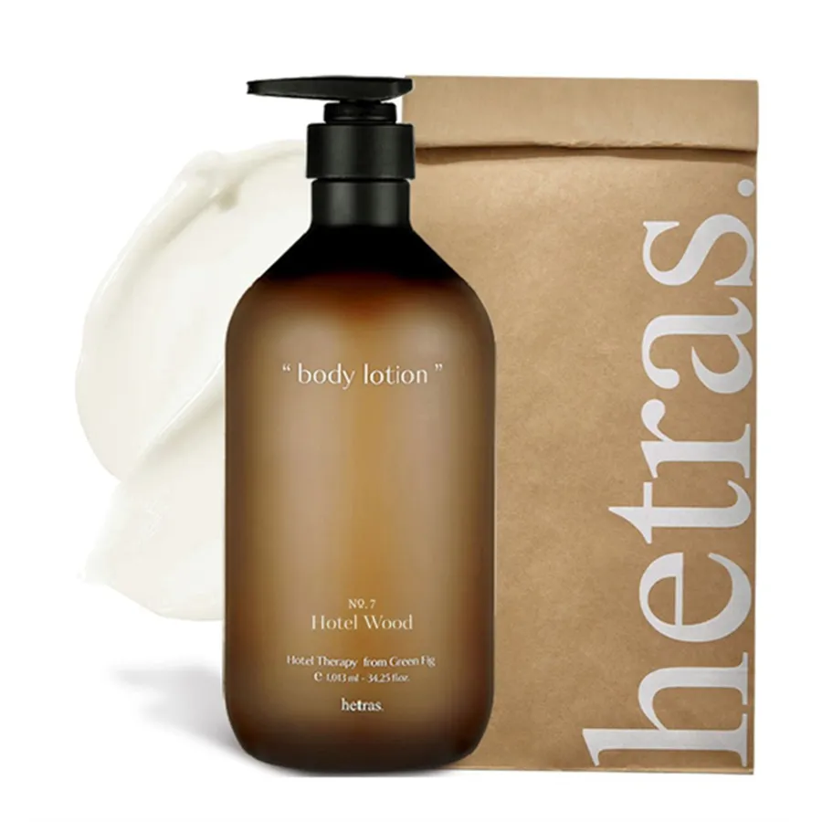 Dưỡng Thể Hetras Hotel Therapy Body Lotion No7 Hotel Wood 1013ml
