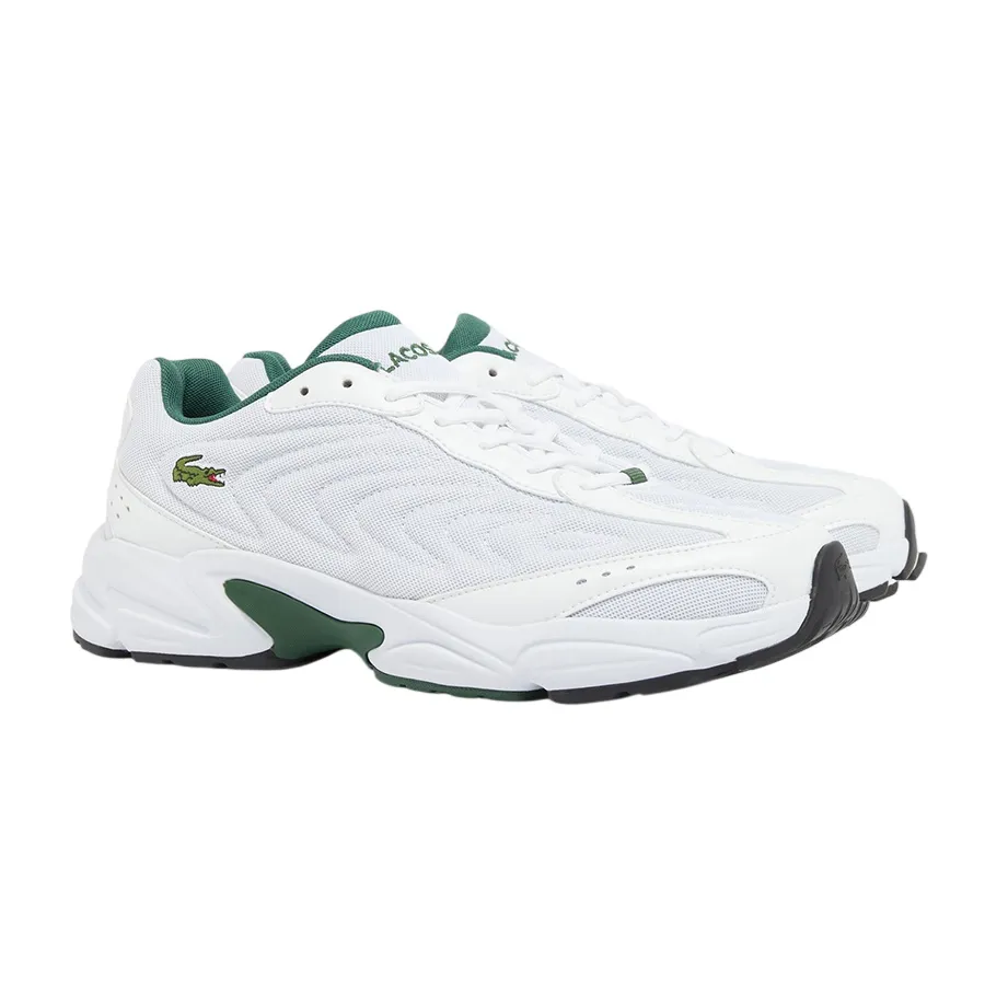 Giày Thể Thao Nam Lacoste STORM - WHT/DK GRN 49SMA0023 1R5 Màu Trắng Size 8