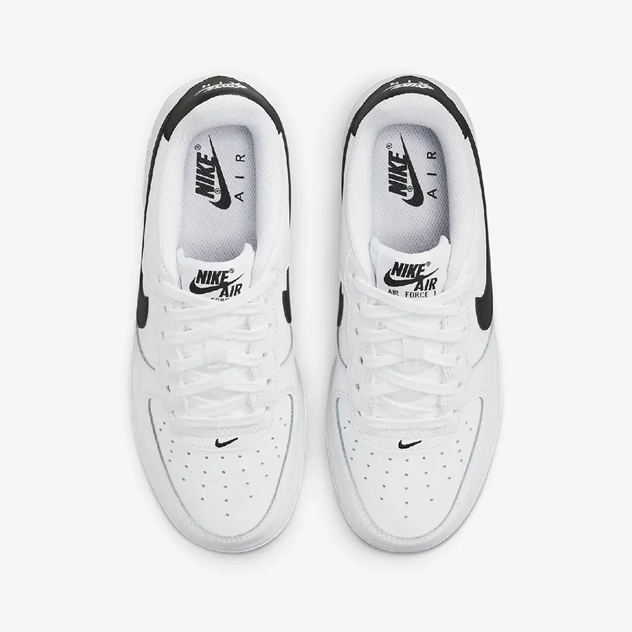 nike air force white and black