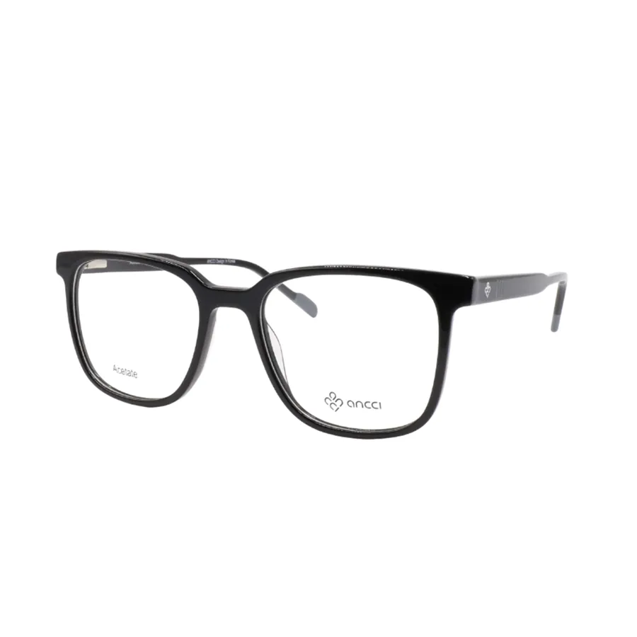 Gọng Kính Unisex Ancci AC53402 C1 Màu Đen