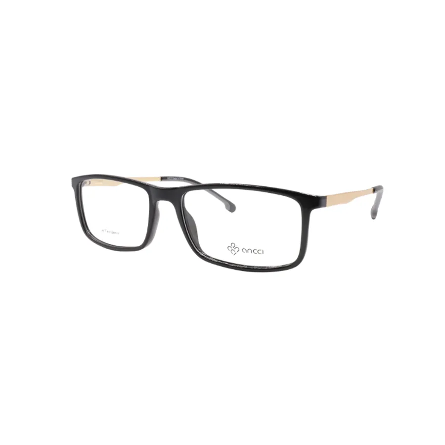 Gọng Kính Unisex Ancci AC53901 C1 Màu Đen Vàng