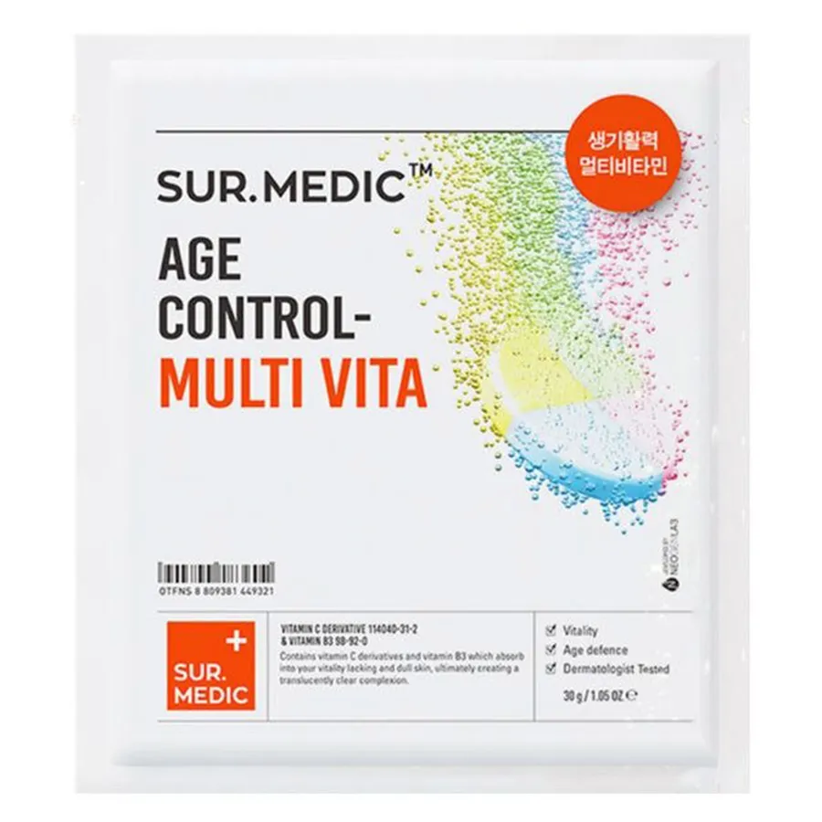 Mặt Nạ Sur Medic+ Age Control Multi Vita Mask 30g