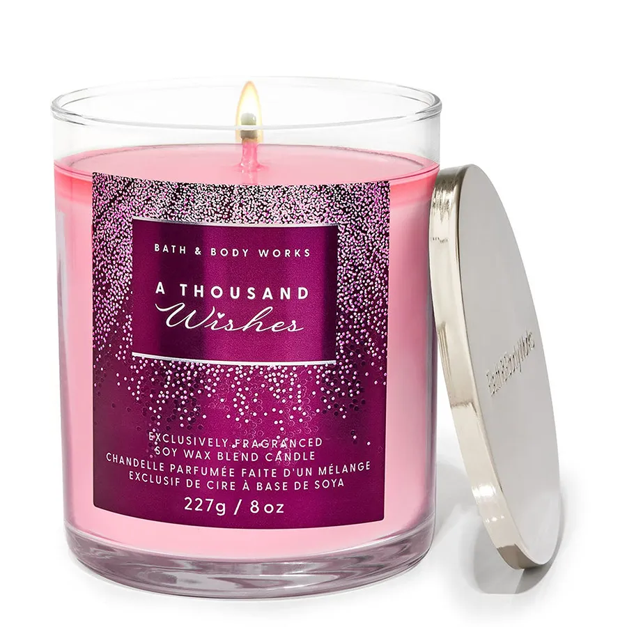 Nến Thơm Bath & Body Works A Thousand Wishes Single Wick Candle 227g