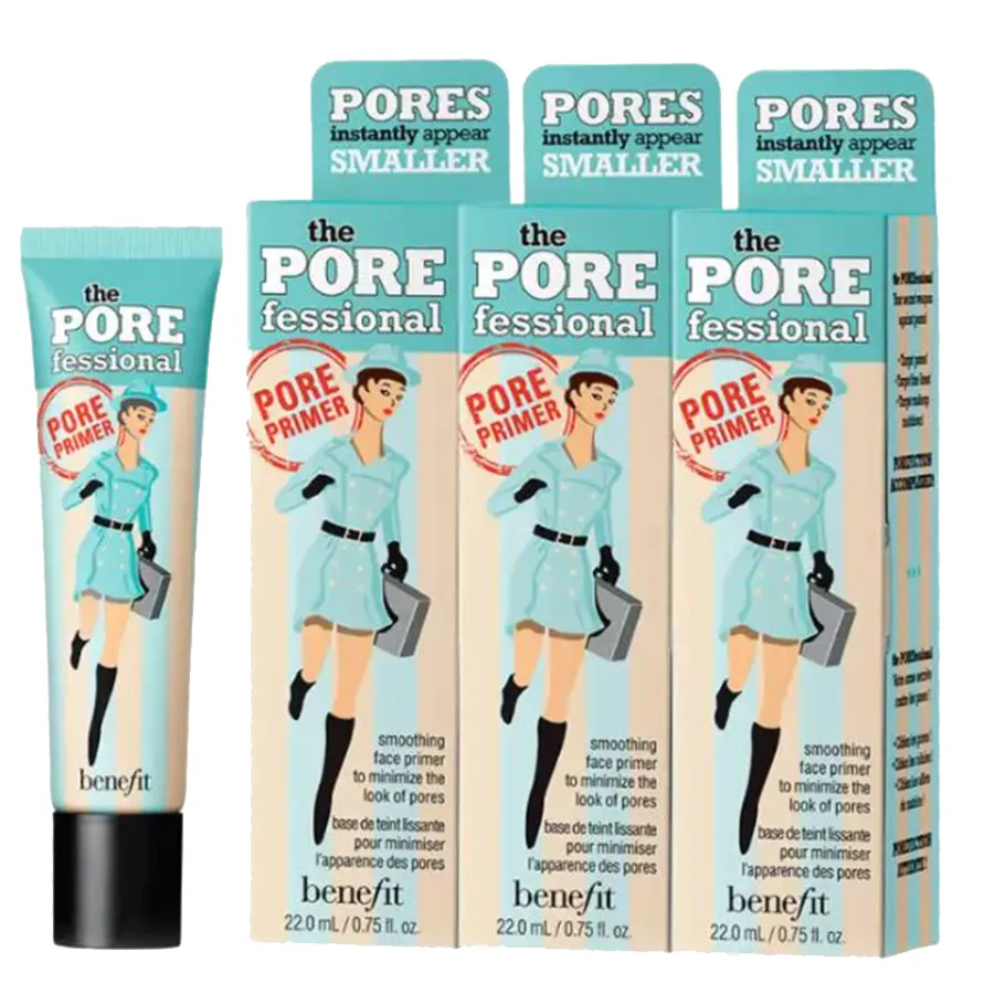 Set Kem Lót Kiềm Dầu Benefit Cosmetics The Porefessional 22ml x 3