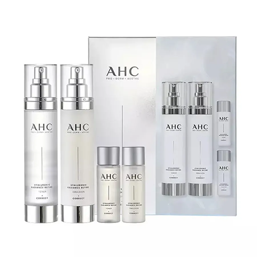 Set Dưỡng Da AHC Hyaluronic Dewy Radiance Set 4 Món