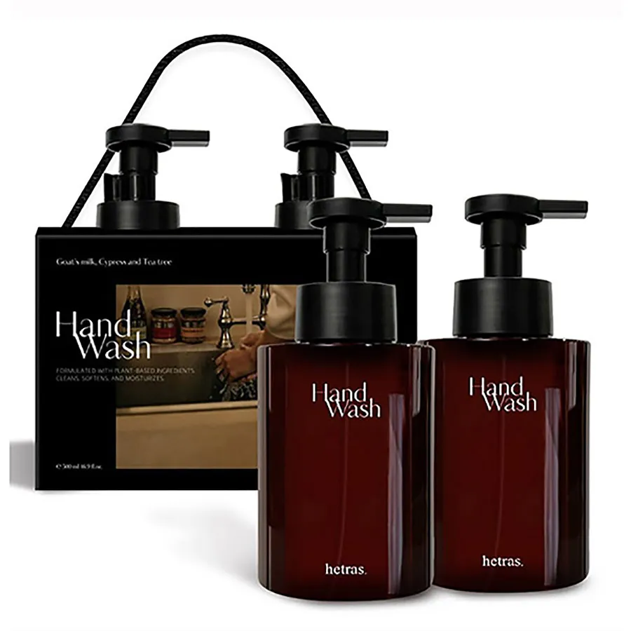 Set Nước Rửa Tay Hetras Jeju Saryoein Forest 2 Lọ x 515ml