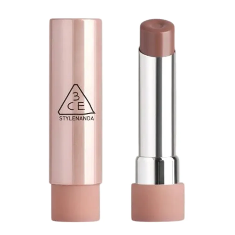 Son Dưỡng 3CE Glazy Lip Glow 30 Melting Smore Màu Nâu Đất