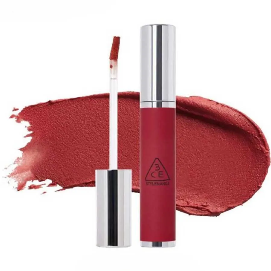 Son Kem 3CE Hazy Lip Clay Whip Red Màu Đỏ Gạch