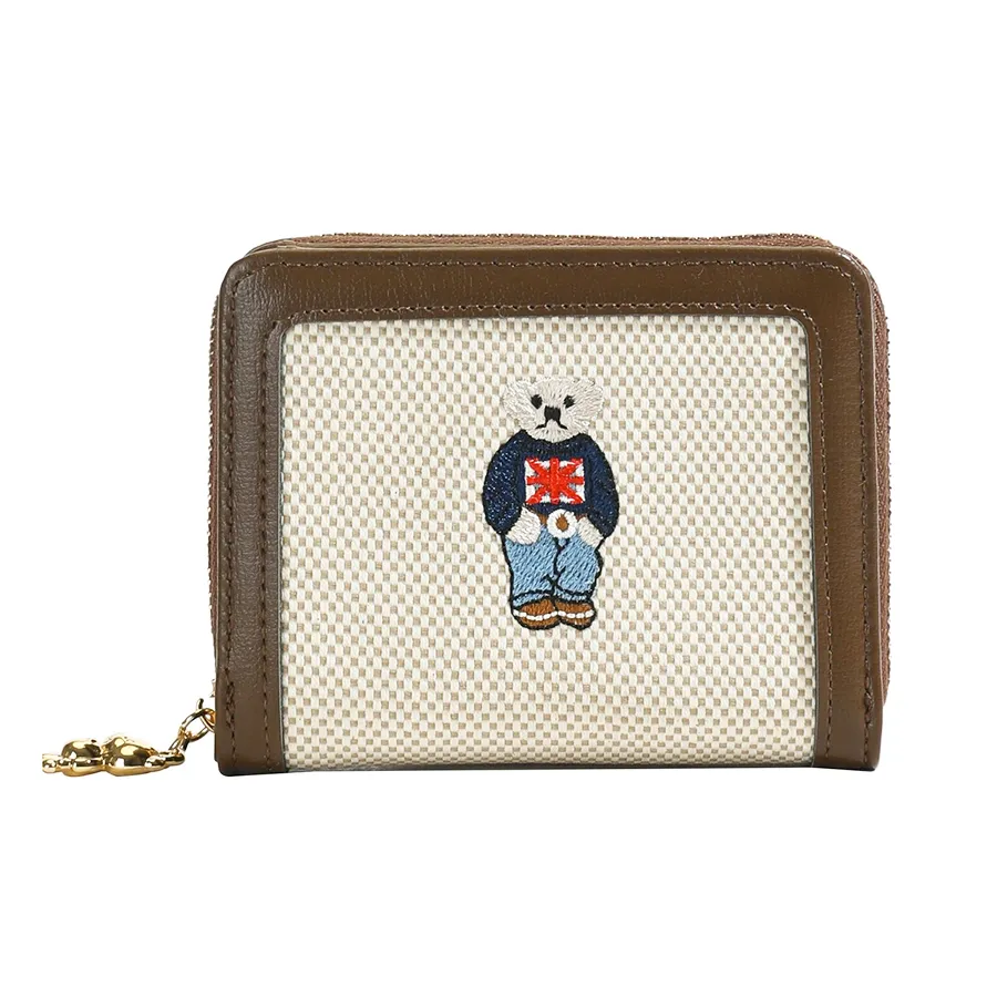 Ví Nữ Beibaobao S8506 2000214250114 Màu Trắng Nâu