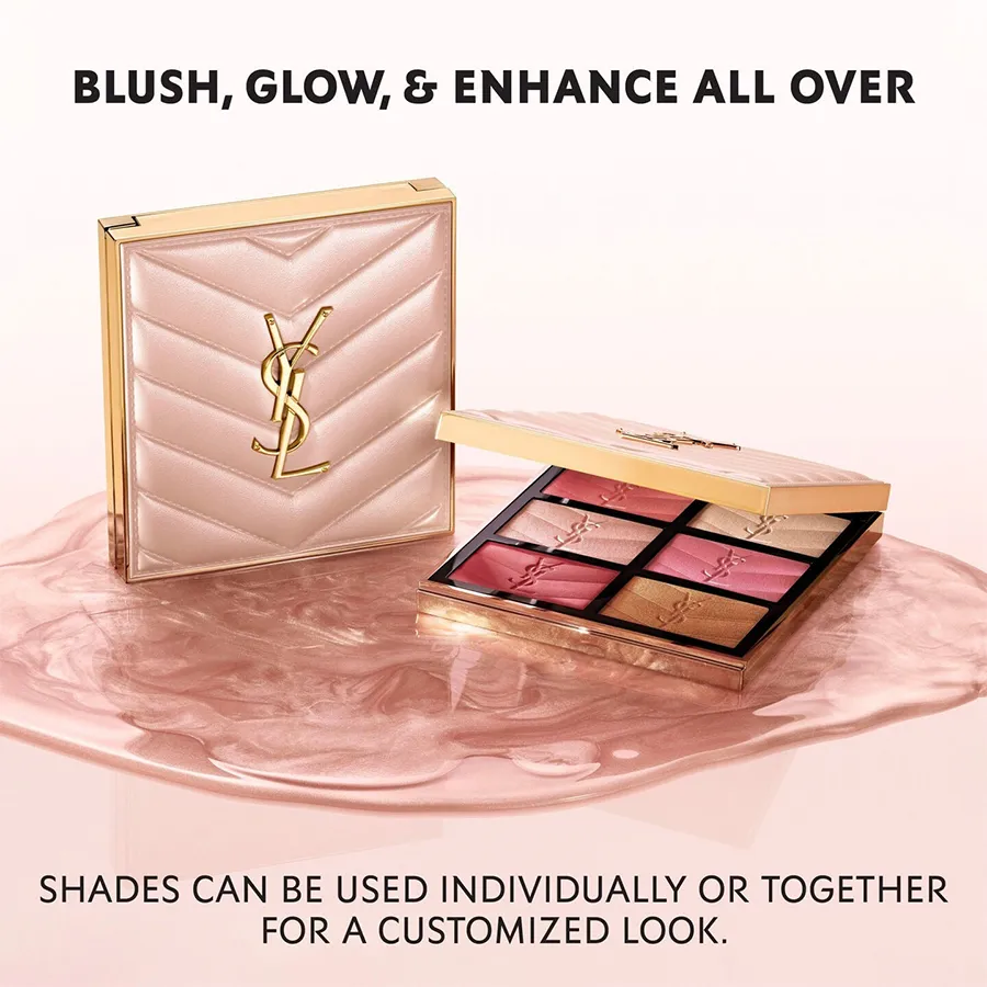 Bảng Phấn Má Hồng Yves Saint Laurent YSL Couture Face Palette 6