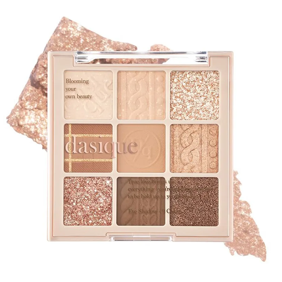 Bảng Phấn Mắt 9 Ô Dasique Shadow Palette 15 Beige Knit