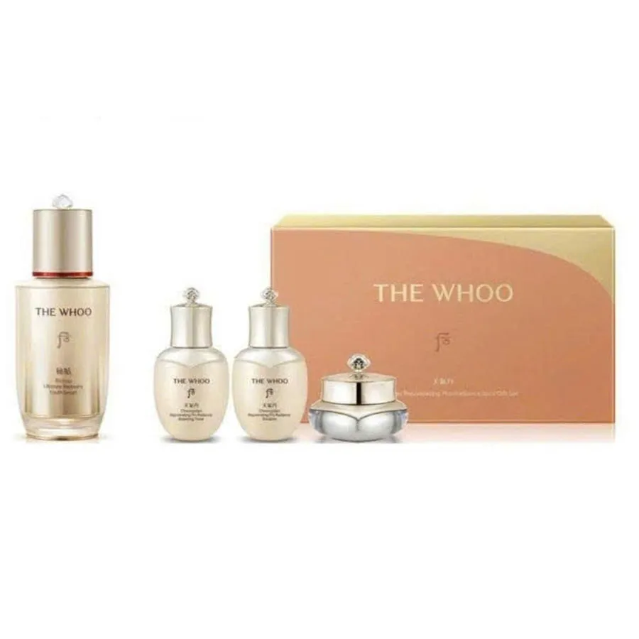 Bộ Dưỡng Da Whoo Bichup Cheonyuldan Rejuvenating Pro-radiance 4 Món