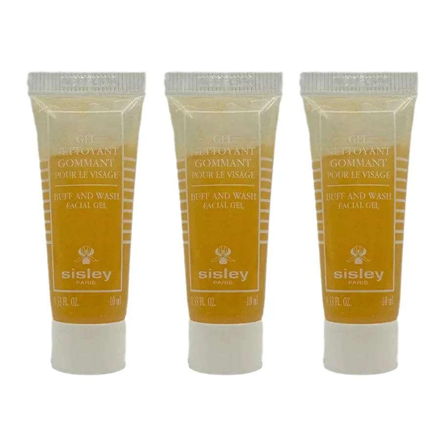Combo 3 Tuýp Tẩy Tế Bào Chết Sisley Paris Buff and Wash Facial Gel 10ml x 3