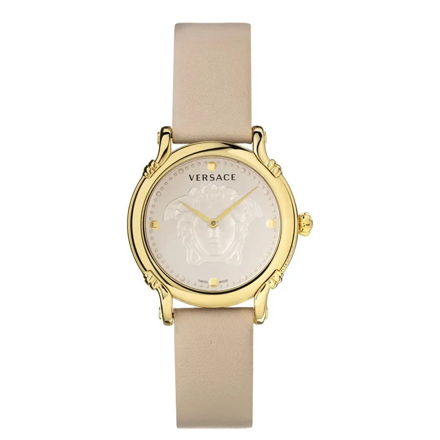 Đồng Hồ Nữ Versace Safety Pin Watch VEPN00120 Màu Be