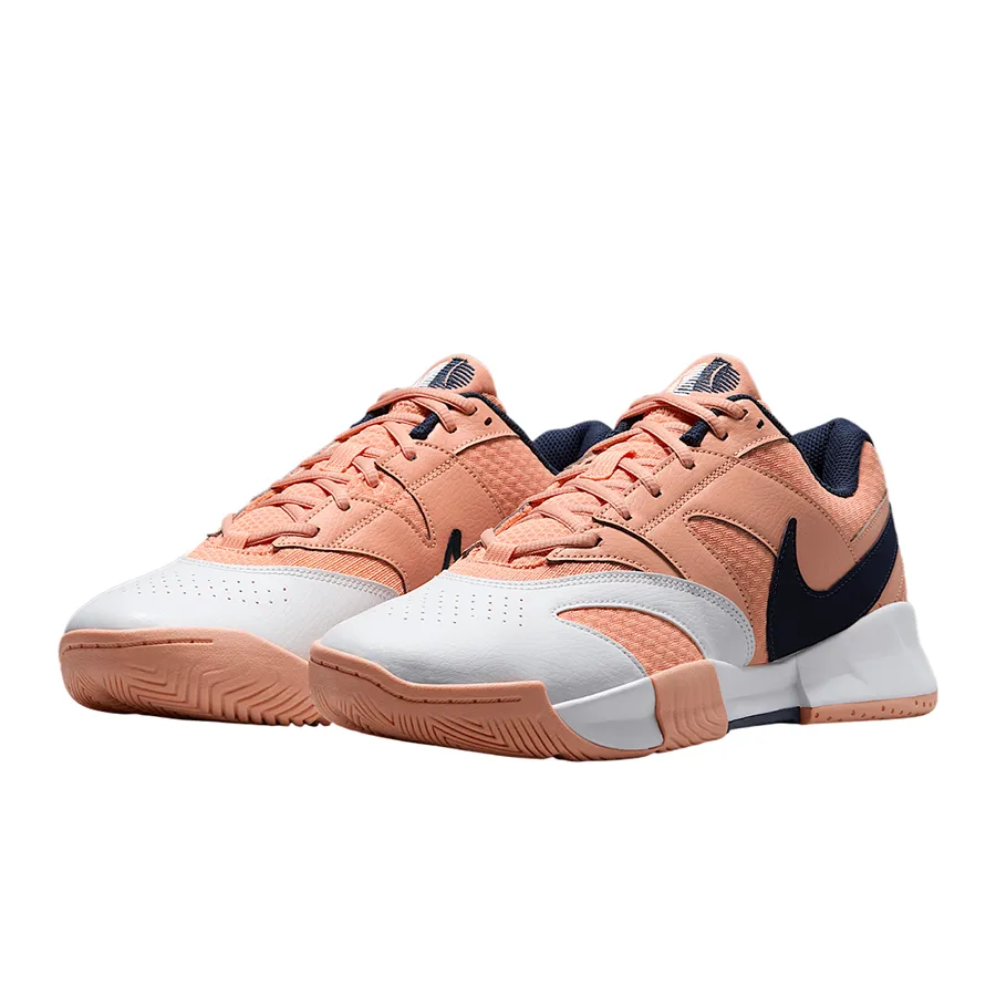 Giày Thể Thao Nam Nike Lite 4 Tennis Shoes FD6574-800 Màu Cam/Trắng Size 40.5