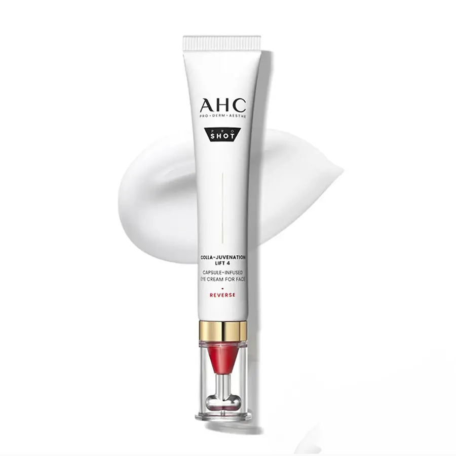 Kem Dưỡng Hỗ Trợ Trẻ Hóa Da Mặt Và Mắt AHC Pro Shot Colla Juvenation Lift 4 30ml