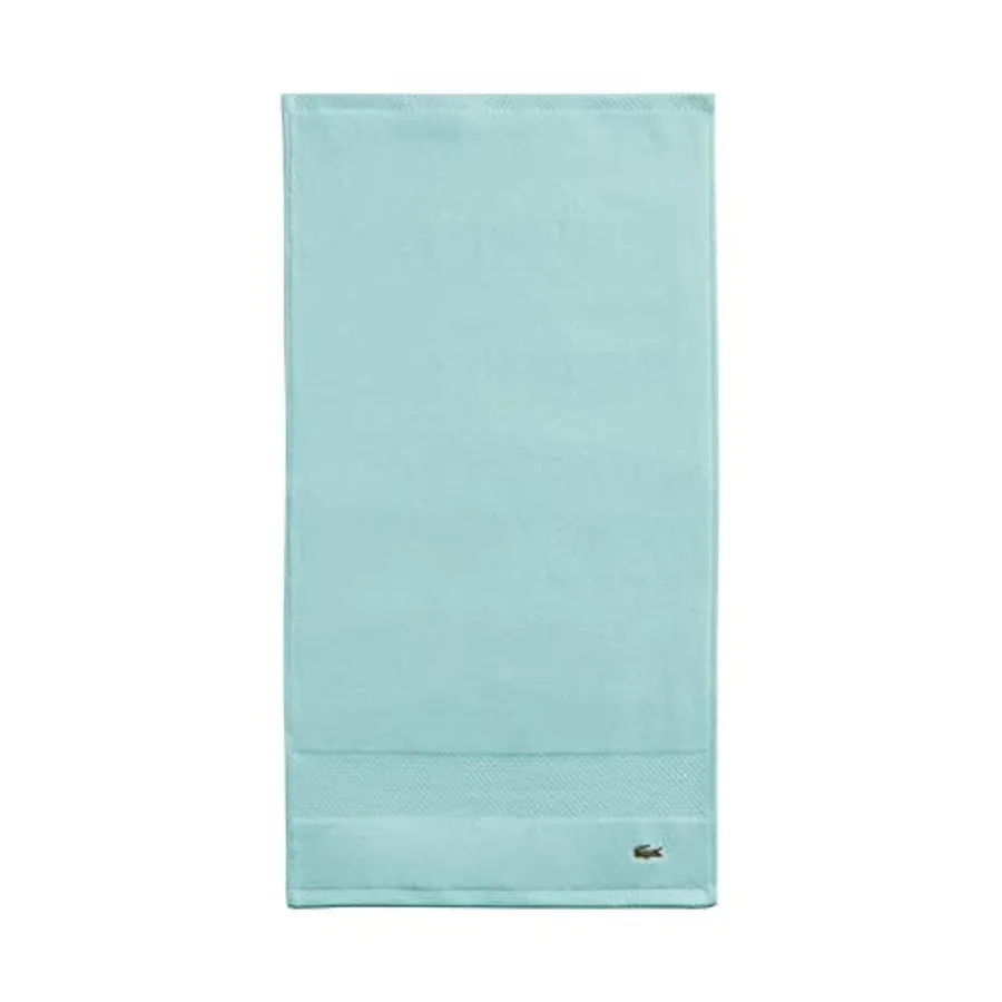 Khăn Tắm Lacoste Heritage Anti-Microbial Supima Cotton Hand Towel 4000000182 Mint Màu Xanh Bạc Hà
