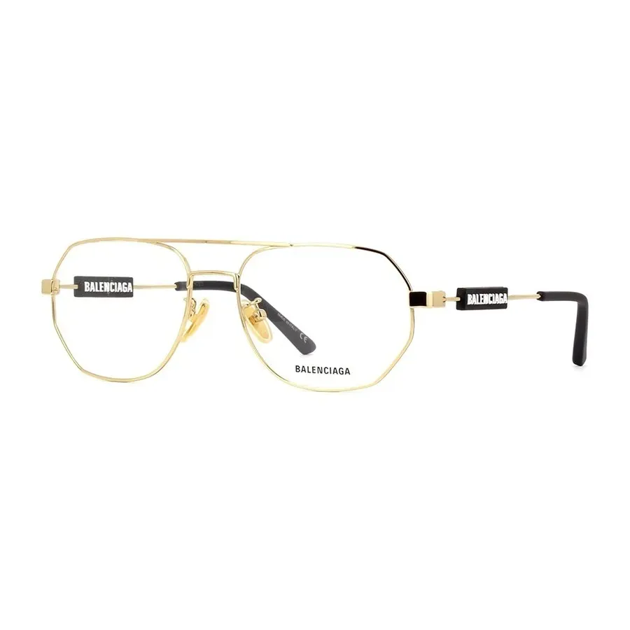Kính Mắt Cận Unisex Balenciaga BB0117O 003 Màu Vàng Đen
