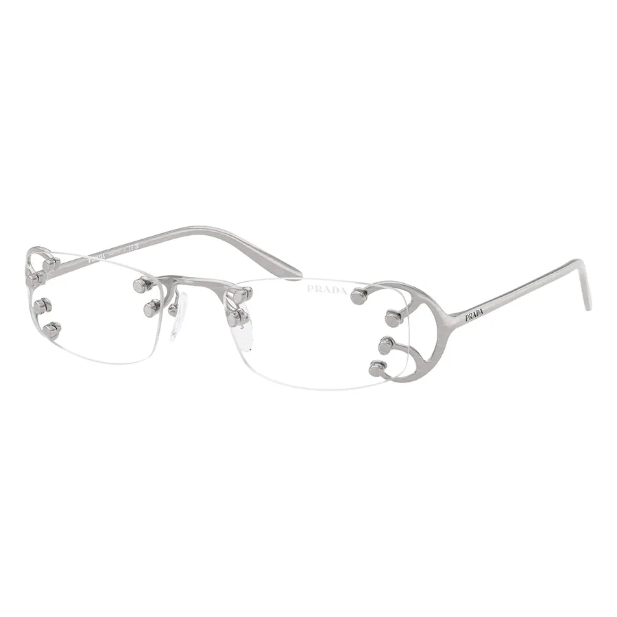 Kính Mát Nữ Prada Sunglasses 0PR C57S 28H08N Màu Bạc