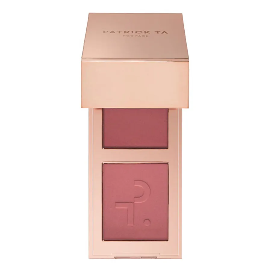 Phấn Má Hồng Patrick Ta Major Headlines Double-Take Crème & Powder Blush Duo Mini - She Goes To The Gym