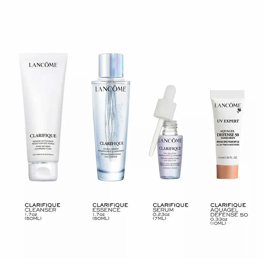 Set Dưỡng Da Lancôme Limited-Edition Clarifique Skincare 4 Món
