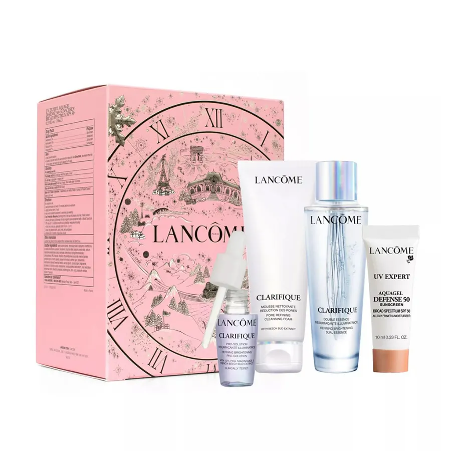 Set Dưỡng Da Lancôme Limited-Edition Clarifique Skincare 4 Món