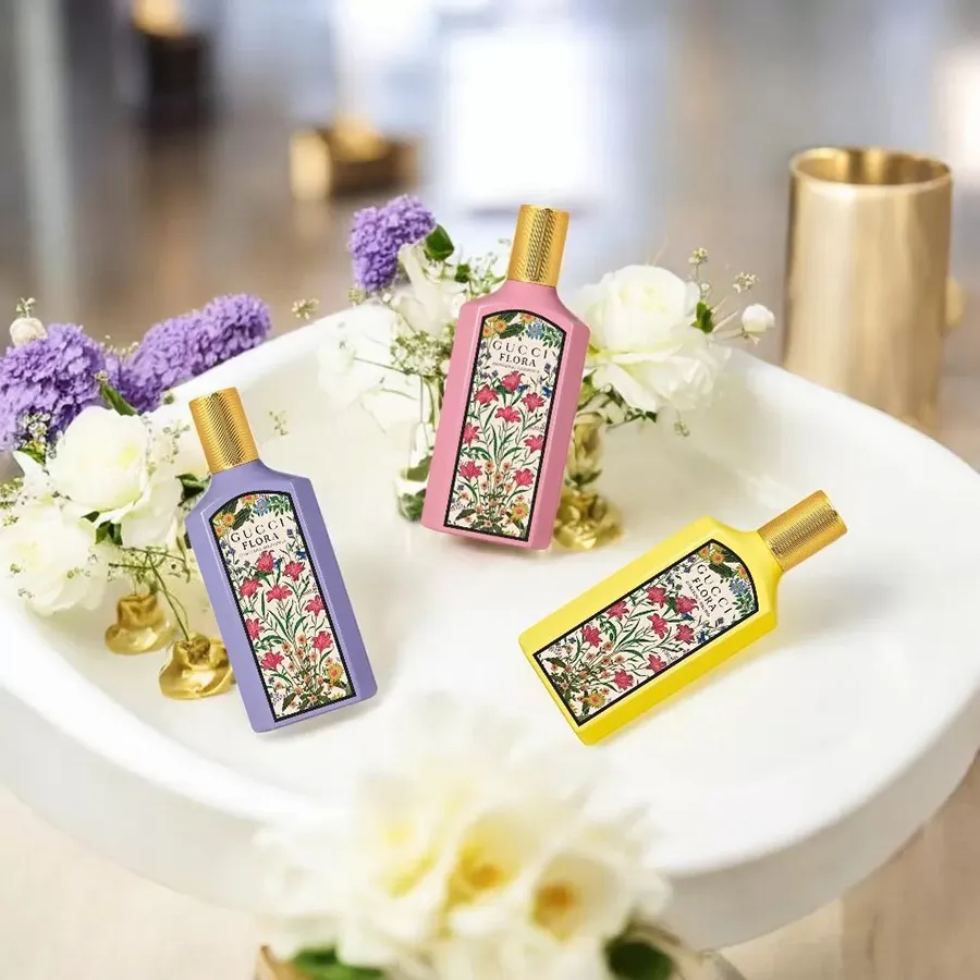 Set Nước Hoa Nữ Gucci Flora Eau De Parfum 3 Món (5ml x 3) | Vua