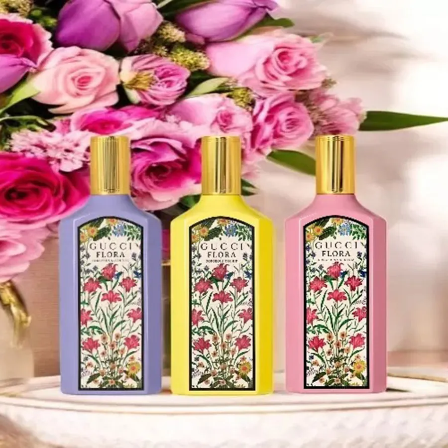 Set Nước Hoa Nữ Gucci Flora Eau De Parfum 3 Món (5ml x 3) | Vua