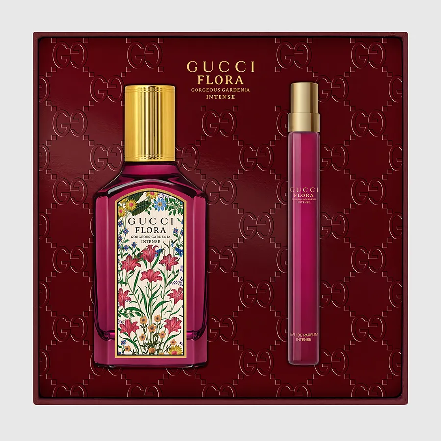 Set Nước Hoa Nữ Gucci Flora Gorgeous Gardenia Intense Gift Set 2