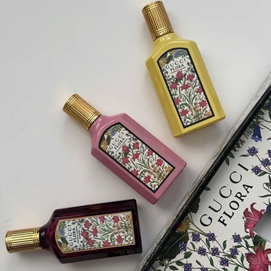 Set Nước Hoa Nữ Gucci Mini Flora EDP Set 3 Món (3 x 5ml) | Vua