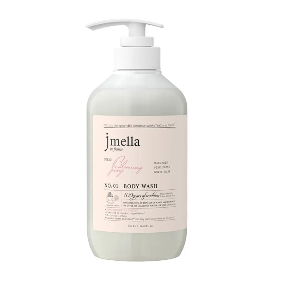 Sữa Tắm Jmella In France No.01 Blooming Peony Body Wash 500ml