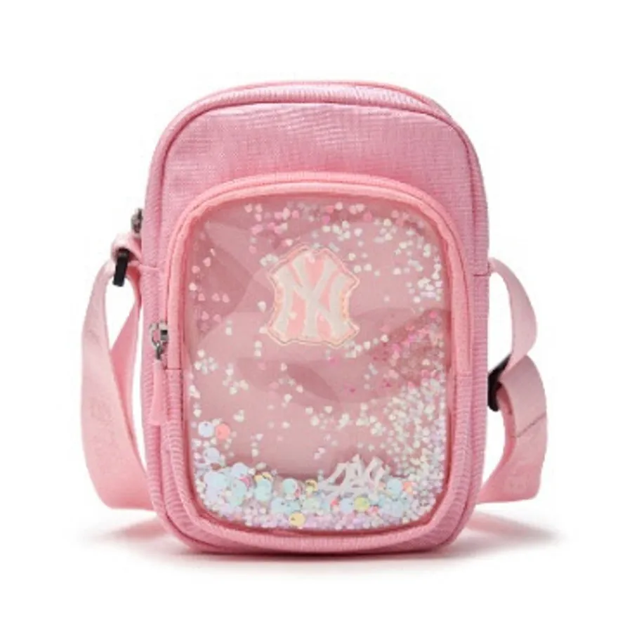 Túi Đeo Chéo Trẻ Em MLB Basic Girls Mini Crossbody Bag 7FCRB035N-50PKL Màu Hồng