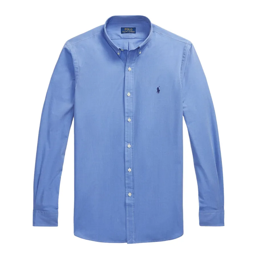 Áo Sơ Mi Dài Tay Nam Ralph Lauren Shirt Polo 710928254003 Màu Xanh Size ...