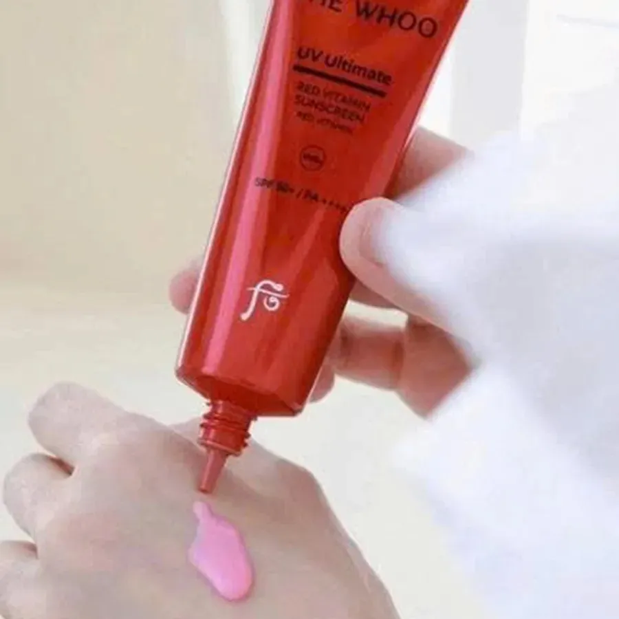 Bộ Dưỡng Da Cao Cấp Whoo UV Ultimate Red Vitamin Set 3 Món | Vua