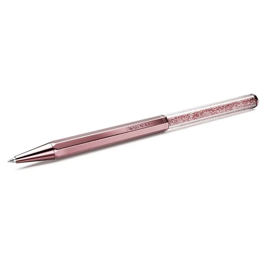 Bút Ký Unisex Swarovski Crystalline Ballpoint Pen Octagon Shape, Pink, Pink Lacquered 5669937 Màu Hồng