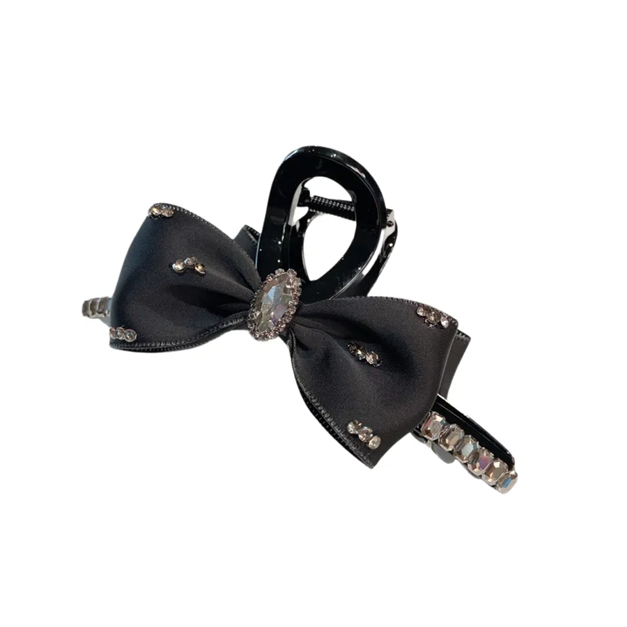 Kẹp Tóc Nữ Meri Princess Bow HC211-Đ Màu Đen | Vua Hàng Hiệu