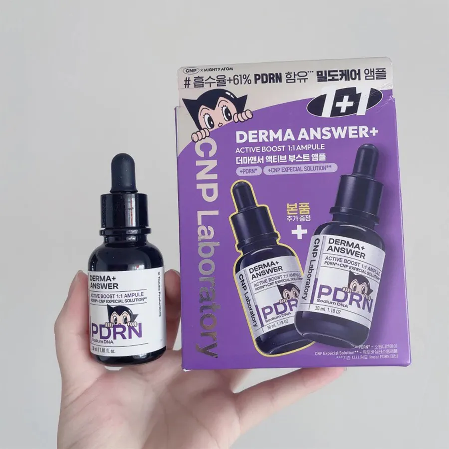 Set Tinh Chất CNP Derma Answer Active Boost Ampule (30ml x 2