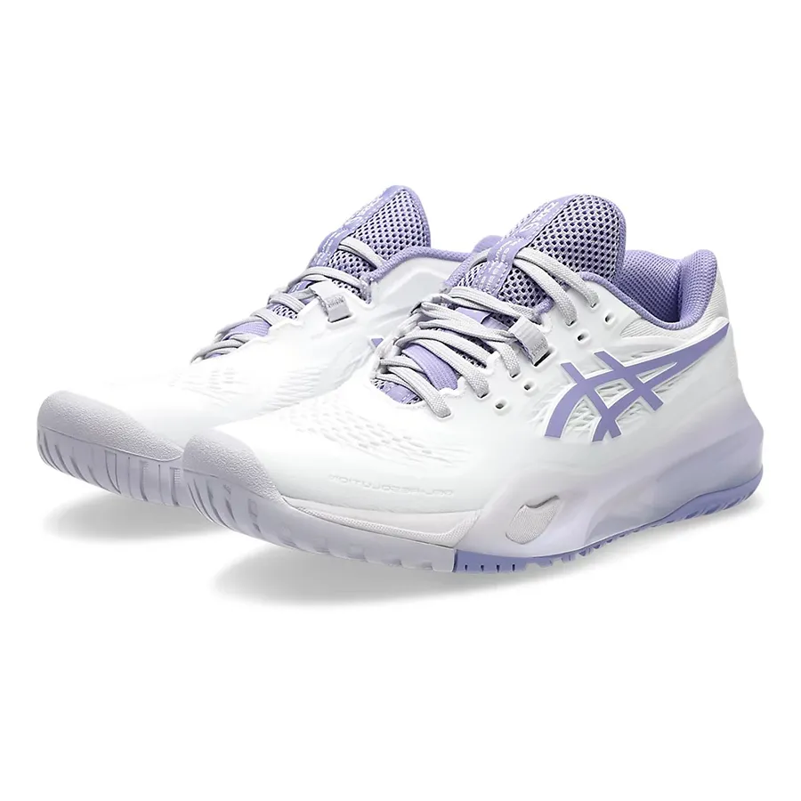 Giày Tennis/Pickleball Nữ Asics Gel Resolution X 1042A279.105 White/Bluebell Màu Trắng/Tím Size 38