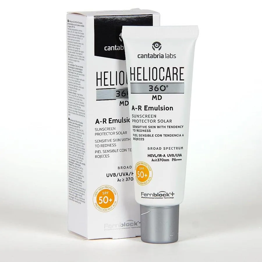 Kem Chống Nắng Bảo Về Da Tối Ưu Heliocare 360 MD A-R Emulsion SPF50+/PA++++ 50ml