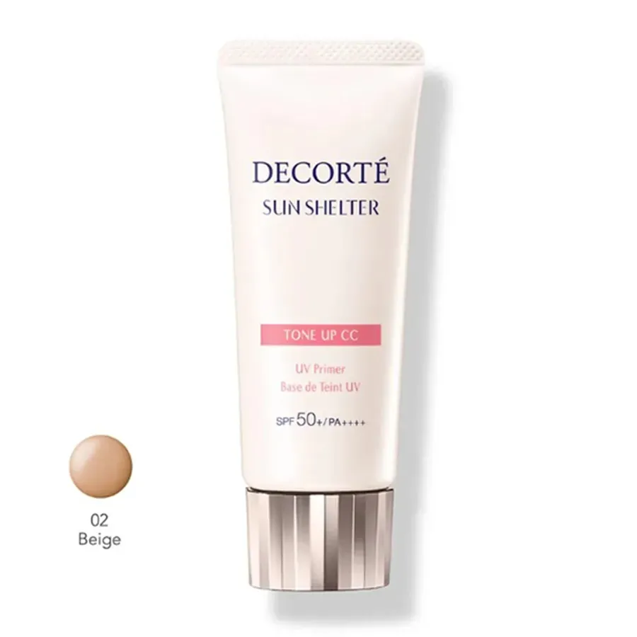 Kem Chống Nắng Decorté Tone Up CC Cream UV Primer 02 Beige (SPF50+/PA ++++) 32ml