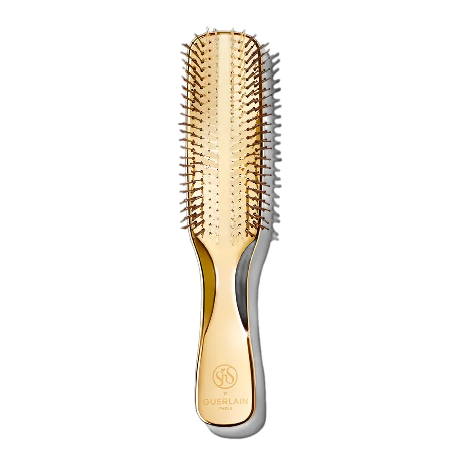 Lược Guerlain Abeille Royale Scalp & Hair Care Brush Màu Vàng Gold
